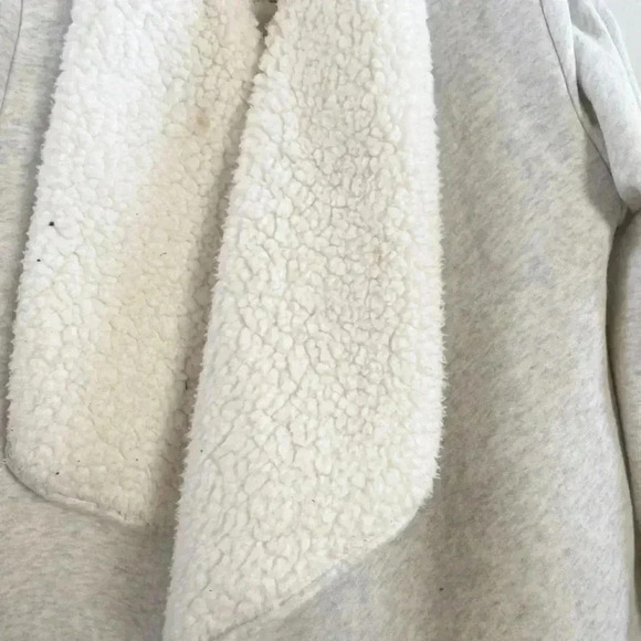 Abercrombie sherpa soft AF open front cardigan XS - Picture 3 of 5